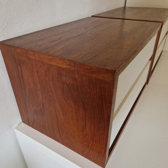 Image 1 of 2 Vintage Floating Nightstands