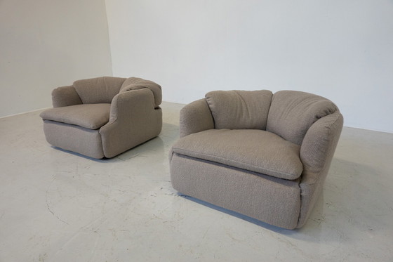 Image 1 of Saporiti Seating Set by Alberto Rosselli