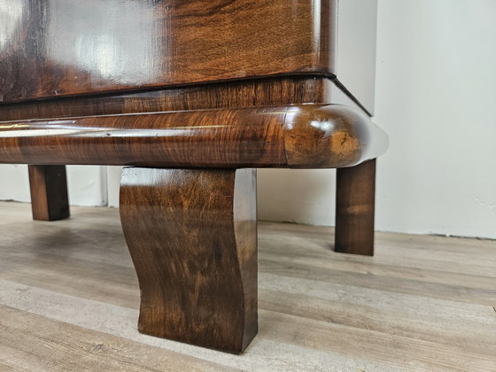 Image 1 of Art Decò Sideboard For Living Room In Walnut Briar