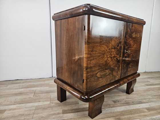 Image 1 of Art Decò Sideboard For Living Room In Walnut Briar