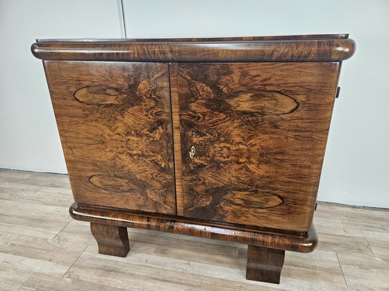 Image 1 of Art Decò Sideboard For Living Room In Walnut Briar