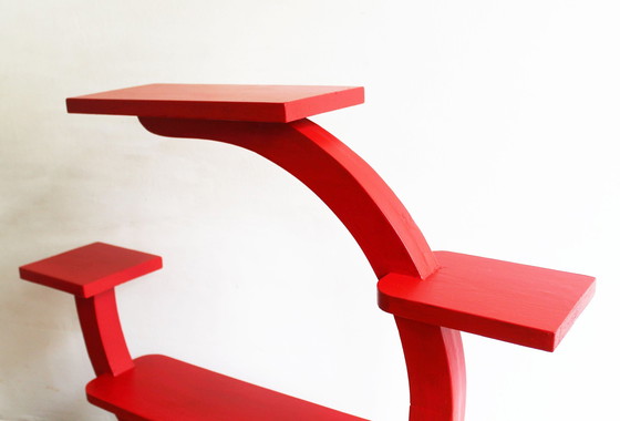 Image 1 of Portafiori modernista rosso