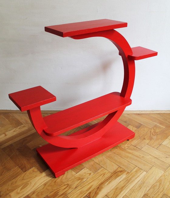 Image 1 of Portafiori modernista rosso