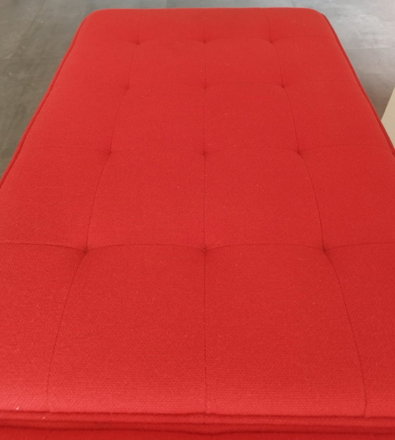 Image 1 of Florence Knoll Bench Red