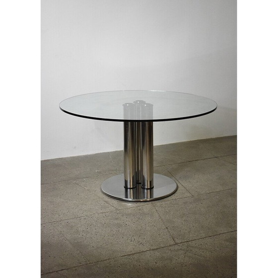 Image 1 of Vintage dining table model 2532 by Marco Zanuso for Zanotta, Italy 1970s