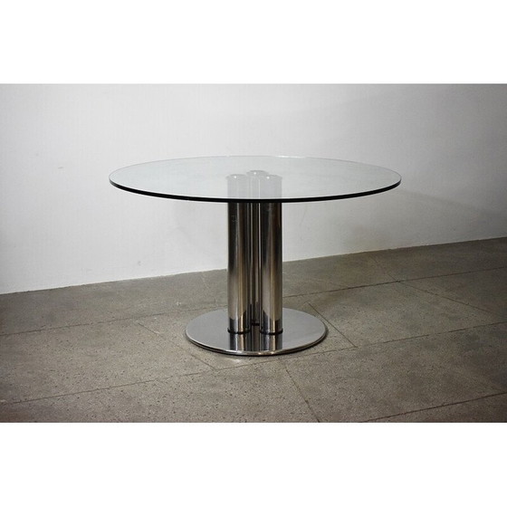 Image 1 of Vintage dining table model 2532 by Marco Zanuso for Zanotta, Italy 1970s