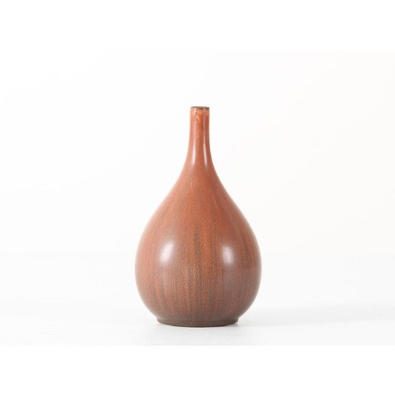 Image 1 of Vaso scandinavo vintage in ceramica di Carl Harry Stålhane per Rörstrand, 1930