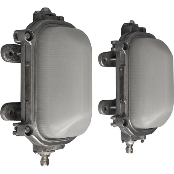 Image 1 of Vintage Russian naval bulkhead light