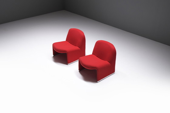 Image 1 of Nice set of Alky chairs by Giancarlo Piretti for Artifort Netherlands