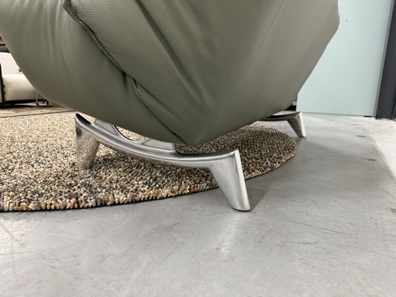 Image 1 of Leolux Tango 3 Seater Sofa Senso Olivier Leather