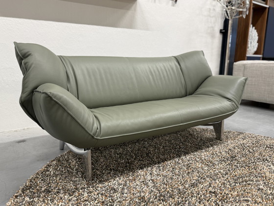Image 1 of Leolux Tango 3 Seater Sofa Senso Olivier Leather