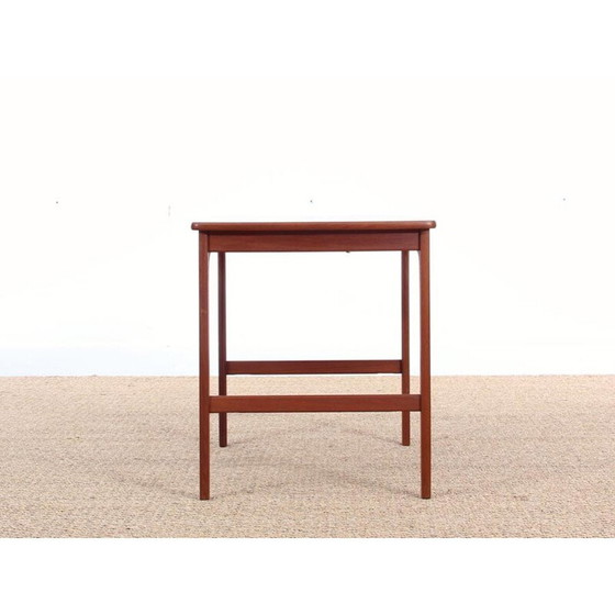 Image 1 of Scandinavian vintage side table in solid teak by Yngvar Sandström, Sweden 1960