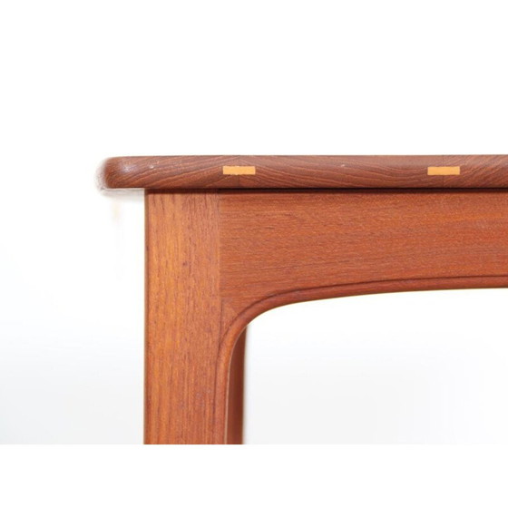 Image 1 of Scandinavian vintage side table in solid teak by Yngvar Sandström, Sweden 1960