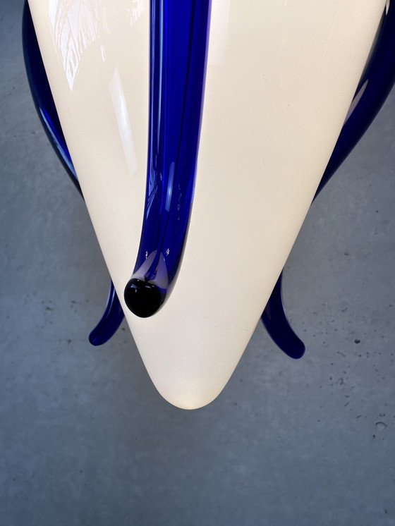 Image 1 of 2x Lampe suspendue Vintage 'Venexiana' - Barovier & Toso - Murano