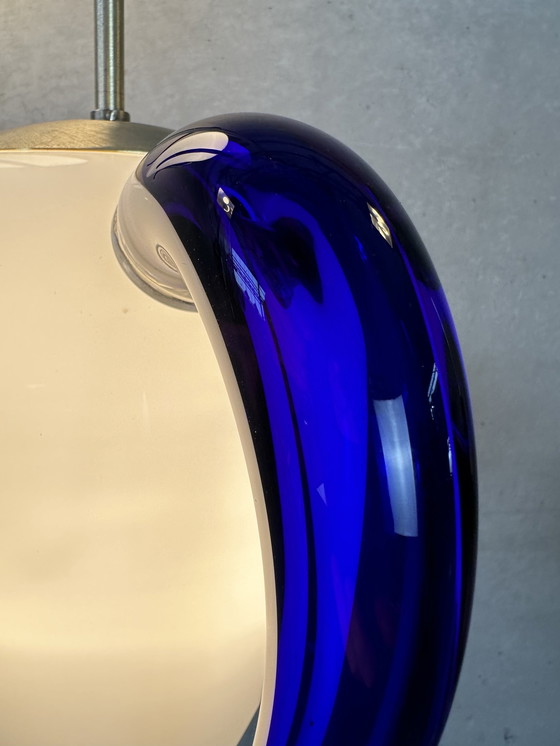 Image 1 of 2x Lampe suspendue Vintage 'Venexiana' - Barovier & Toso - Murano