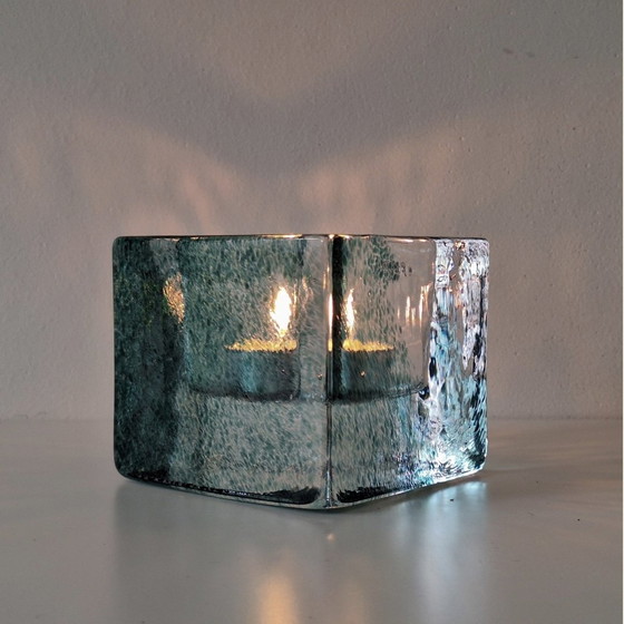 Image 1 of Kosta Boda Brick Candle Holder 