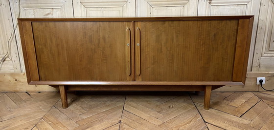 Image 1 of Sideboard With Curtain Doors