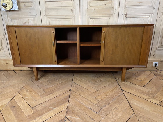 Image 1 of Sideboard With Curtain Doors