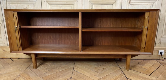 Image 1 of Sideboard With Curtain Doors