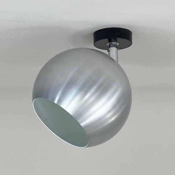 Image 1 of Aluminium Ball Space Age Spot Light 7171 by ERCO Leuchten, Germany 1970s