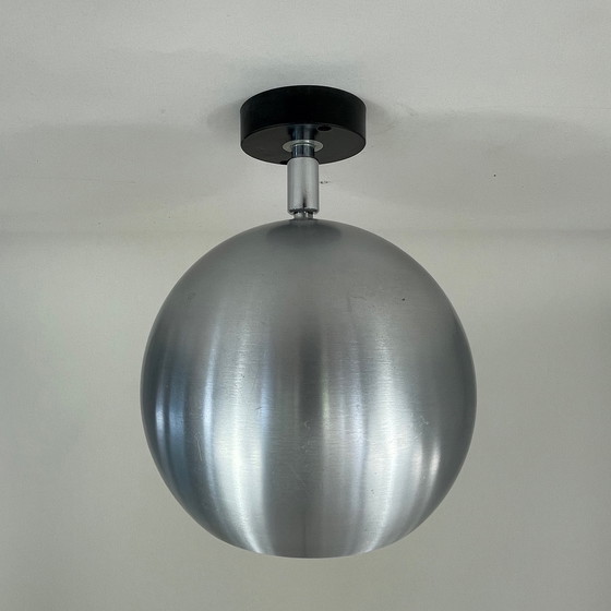 Image 1 of Aluminium Ball Space Age Spot Light 7171 by ERCO Leuchten, Germany 1970s