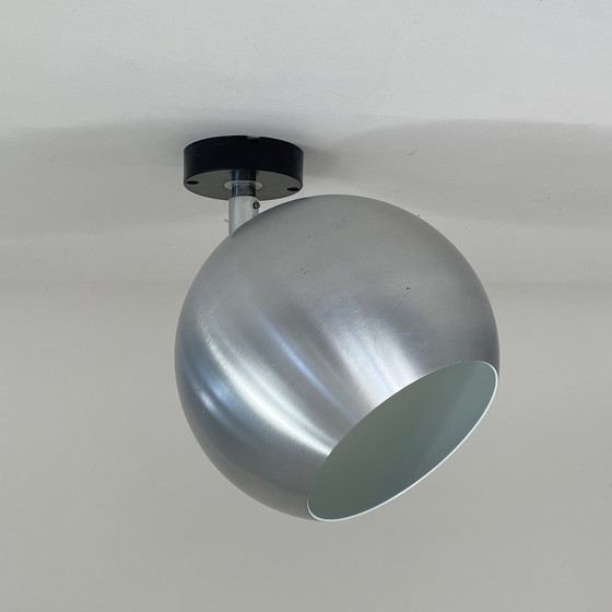 Image 1 of Aluminium Ball Space Age Spot Light 7171 by ERCO Leuchten, Germany 1970s