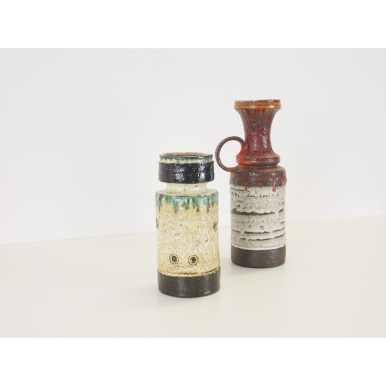 Image 1 of Pair of vintage ceramic vases, Belgium