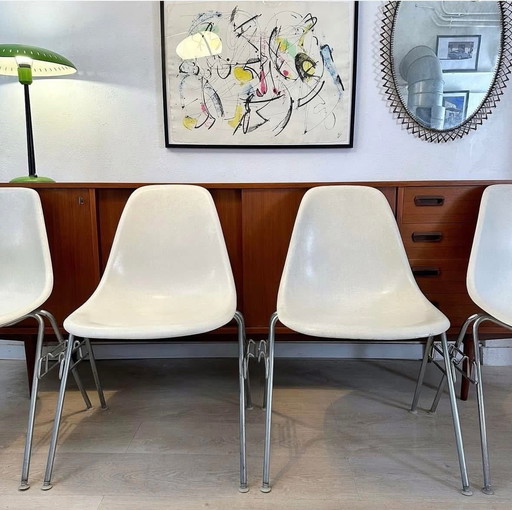 Suite Of 4 Dss Chairs By Charles & Ray Eames, 1970