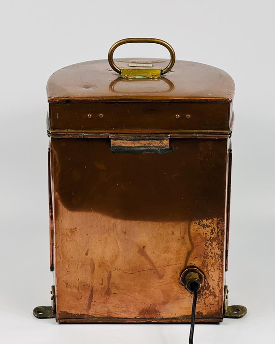 Image 1 of Ship's Lamp, Brass (Red Copper), England 1900-1910