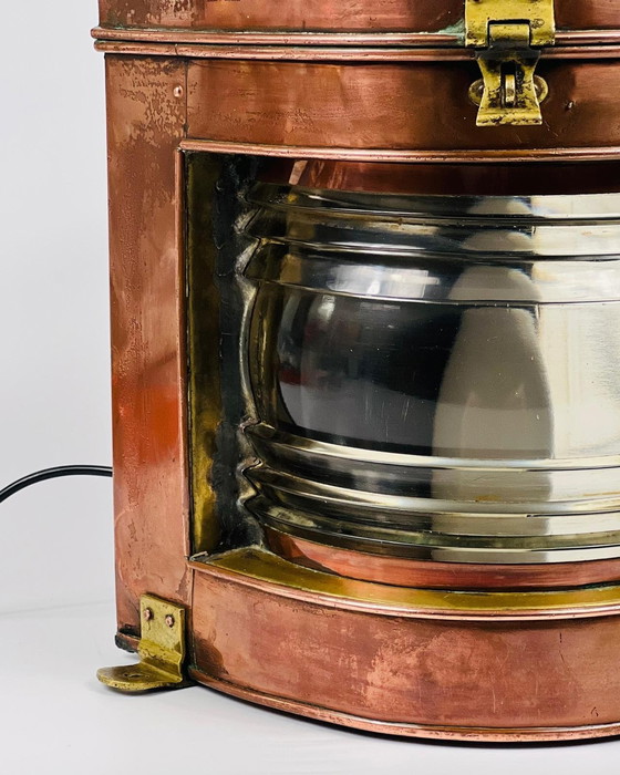 Image 1 of Ship's Lamp, Brass (Red Copper), England 1900-1910