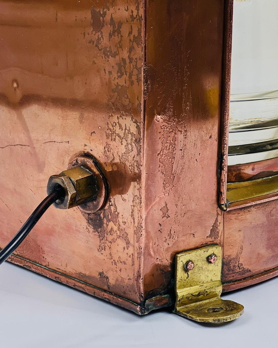 Image 1 of Ship's Lamp, Brass (Red Copper), England 1900-1910