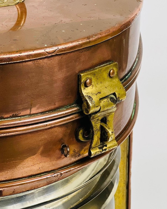 Image 1 of Ship's Lamp, Brass (Red Copper), England 1900-1910