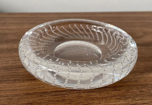 Andries Dirk Copier - Nail glass ashtray design A.D. Copier