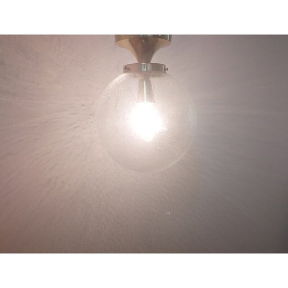 Image 1 of Set of 3 Ceiling or Wall Lamps Kamenicky Senov, 1970s