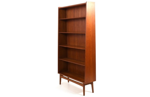 Conical Bookcase in Teak by Johannes Sorth for Nexø, 1960s