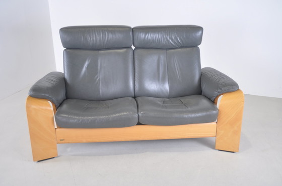 Image 1 of Stressless Ekorness 2 seater sofa