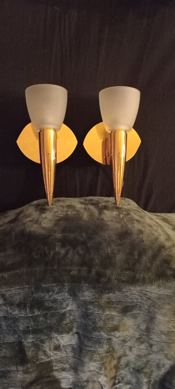 Image 1 of 2 Design Italian Wall Lights Leola mid - Century.