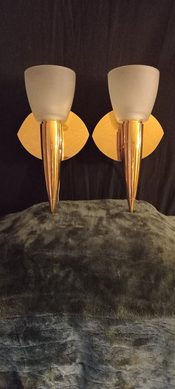 Image 1 of 2 Design Italian Wall Lights Leola mid - Century.