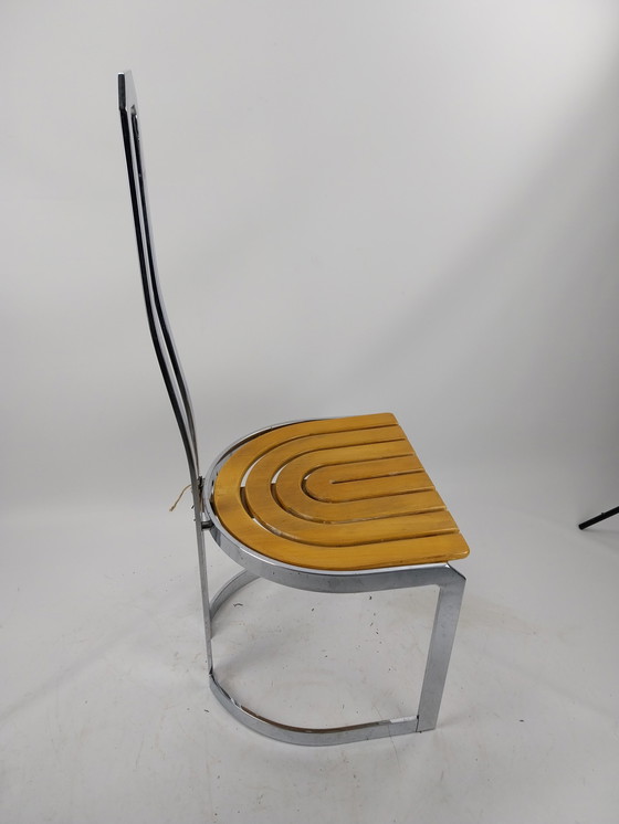 Image 1 of Allmilmo 80's chair - chrome wood