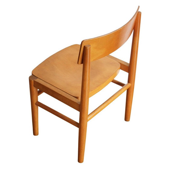 Image 1 of Vintage children's chair in beech for Ton Furniture, 1970s