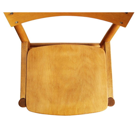 Image 1 of Vintage children's chair in beech for Ton Furniture, 1970s