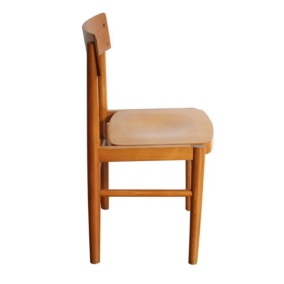Image 1 of Vintage children's chair in beech for Ton Furniture, 1970s