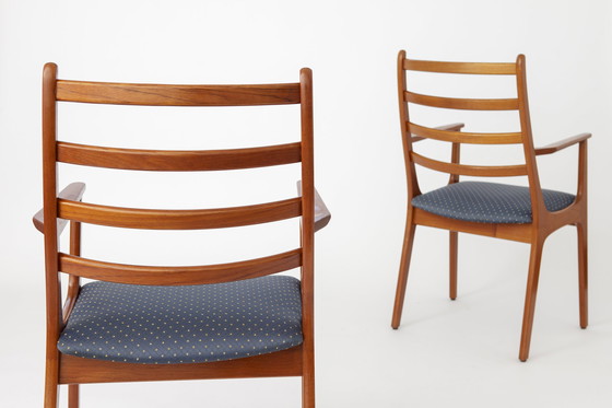 Image 1 of 2 Teak Dining chairs 1960s by KS Mobler, Denmark