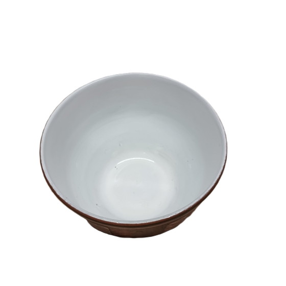 Image 1 of West Germany Bowl Marked Ceramano Hot-Pot, 1950s/60s