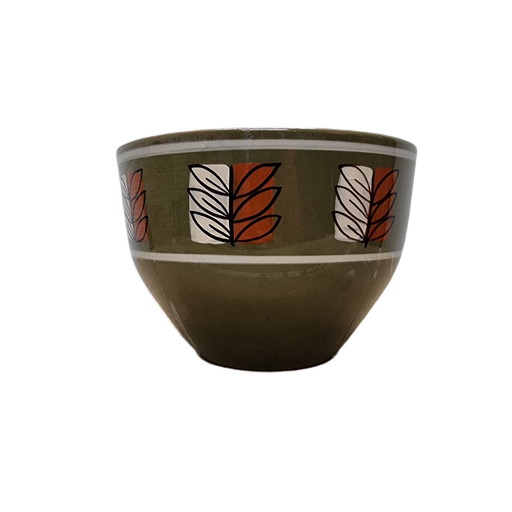 West Germany Bowl Marked Ceramano Hot-Pot, 1950s/60s