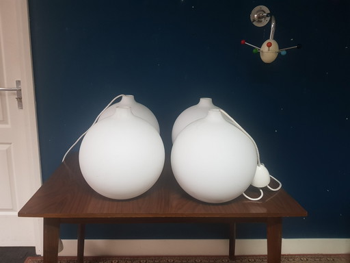 4x Louis Poulsen satellite hanging lamp