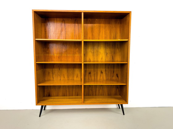 Image 1 of Danish Teak Bookcase from Omann Jun, 1960s