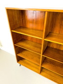 Libreria in teak danese di Omann Jun, anni '60