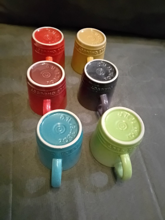 Image 1 of Beutiful 6 Cups Creuset 