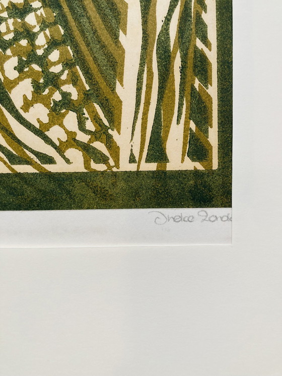 Image 1 of Ineke Zondag - Xilografia - Vintage